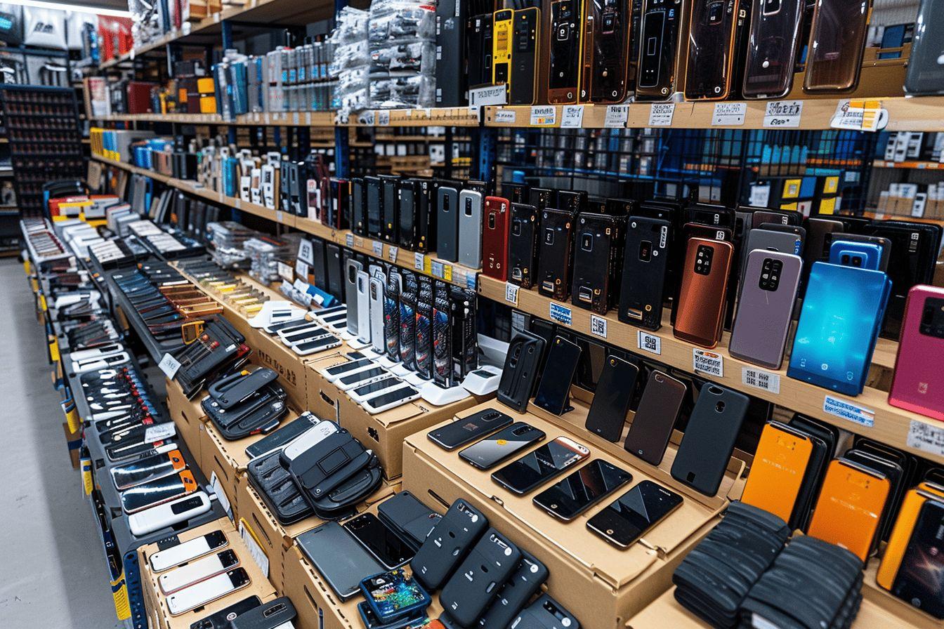 Grossiste en téléphonie mobile : smartphones, accessoires et pièces détachées pour professionnels