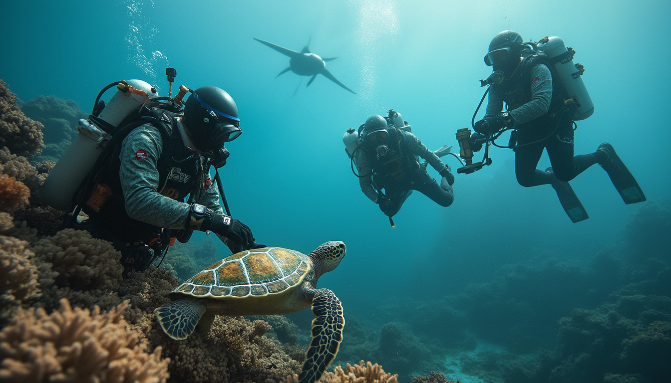 découvrez l'univers fascinant des scaphandriers à travers une exploration approfondie de leurs équipements essentiels et des techniques de plongée. plongez avec nous dans les détails de cette activité passionnante qui allie technologie avancée et immersion dans les profondeurs marines.