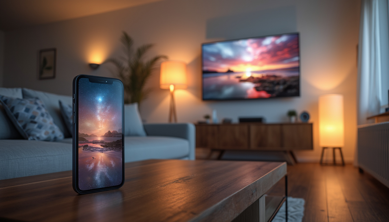 découvrez comment caster facilement votre iphone sur votre télévision. suivez nos étapes simples et profitez de vos contenus préférés sur grand écran, que ce soit pour regarder des vidéos, jouer à des jeux ou partager des présentations.
