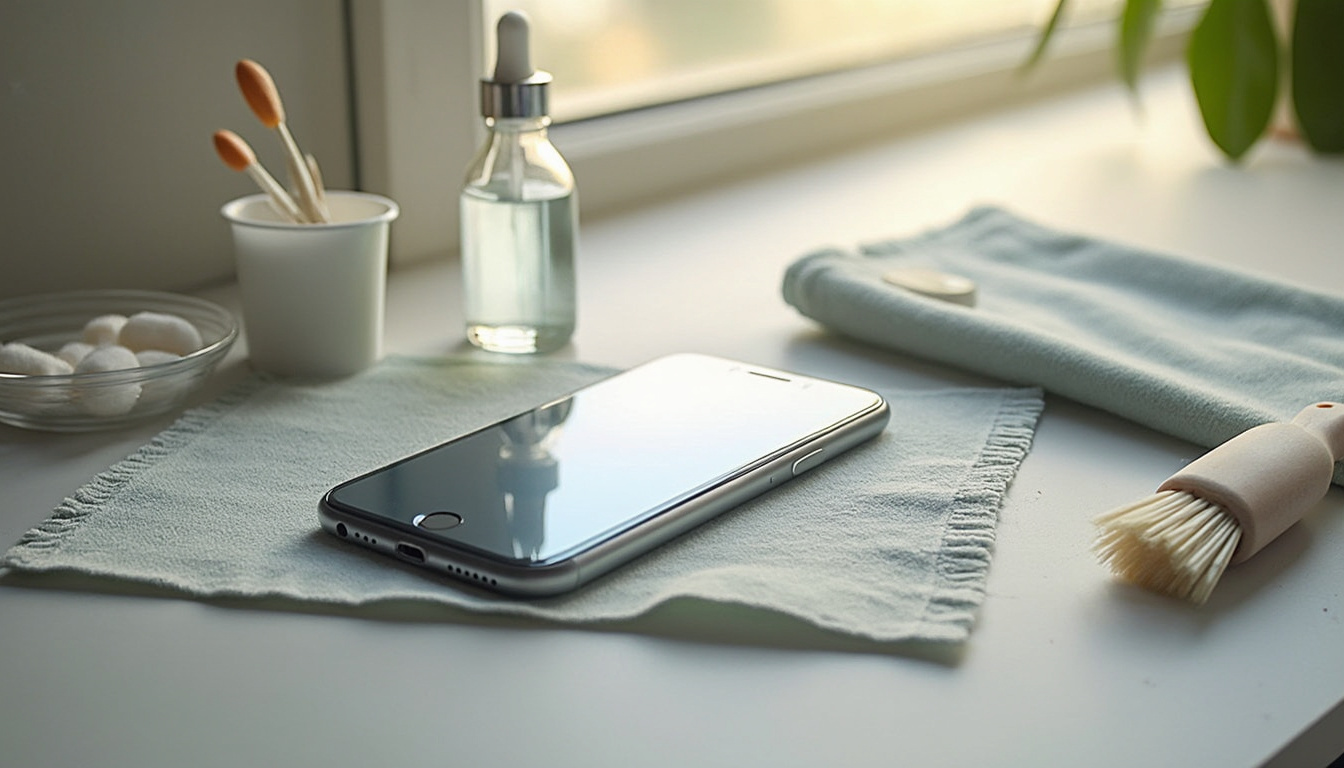 découvrez les meilleures méthodes pour nettoyer efficacement votre iphone, des astuces pratiques pour enlever les traces de doigts, éliminer la poussière et préserver la durée de vie de votre appareil. suivez notre guide étape par étape pour un iphone comme neuf !